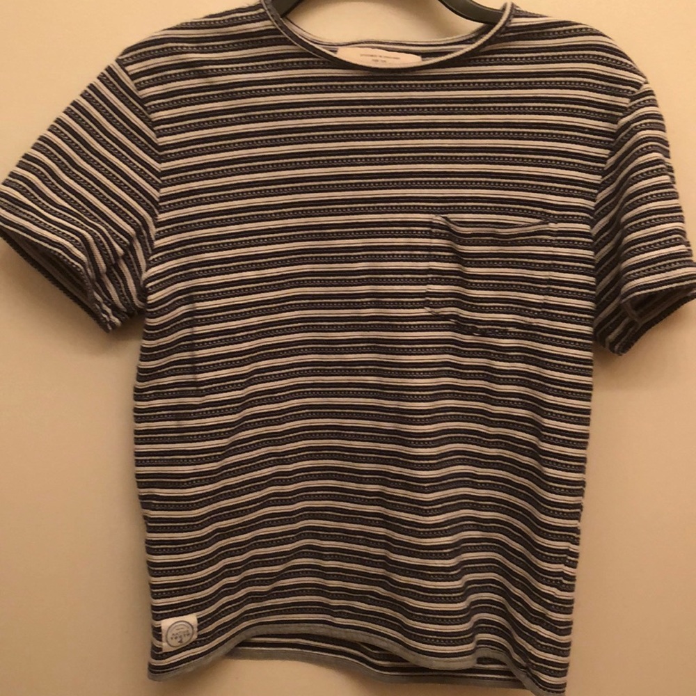 Native youth stripe tee